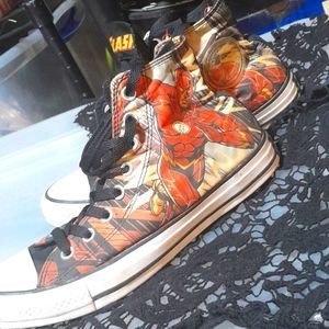 DC Comics The Flash Converse All Star Shoes Size Mens 7